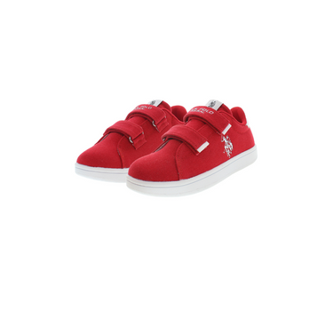 US POLO KIDS CANVAS FOOTWEAR WITH VELCRO