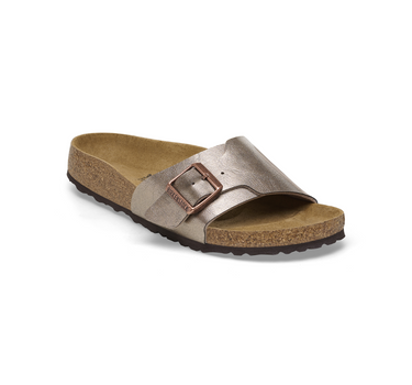 BIRKENSTOCK CATALINA NARROW FIT IN TAUPE
