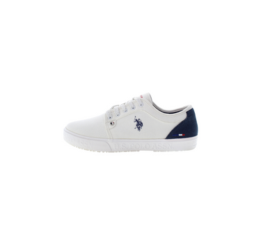 US POLO MENS CANVAS SHOE WITH USPA DETAILS AND CUPSOLE OUTSOLE