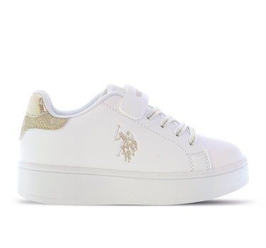 US POLO ASSN. KIDS TRAINERS IN WHITE
