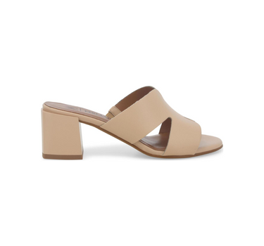 MELLUSO WOMEN LEATHER HEELED MULES