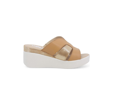 MELLUSO WOMEN LEATHER WEDGES