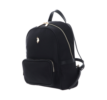 U.S. POLO ASSN. WOMEN ST CLAIRE SLIM BACKPACK NYLON IN BLACK