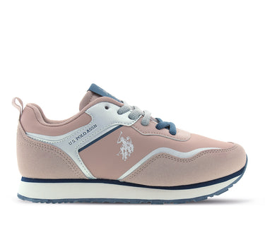 US POLO ASSN. KIDS TWO-COLOUR TRAINERS