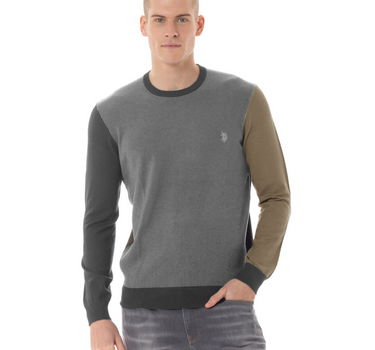 US POLO MENS TWO TONE SWEATERS