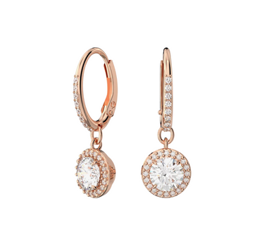 SWAROVSKI CONSTELLA DROP EARRINGS ROUND CUT