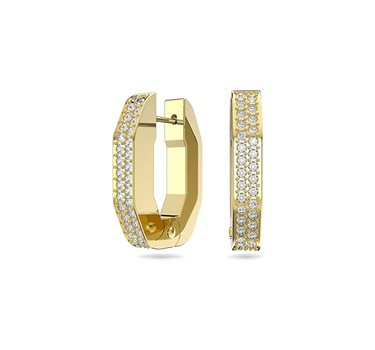 SWAROVSKI DEXTERA HOOP EARRINGS