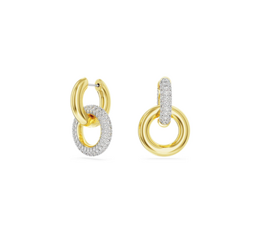 SWAROVSKI DEXTERA HOOP EARRINGS