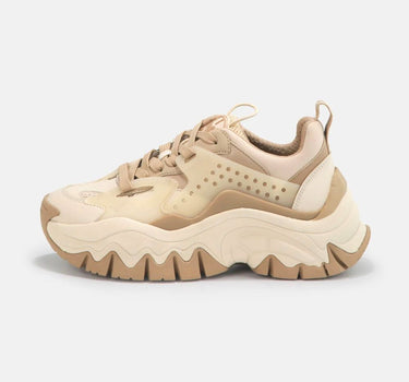 BUFFALO TRAINERS VEGAN LEATHER NUDE