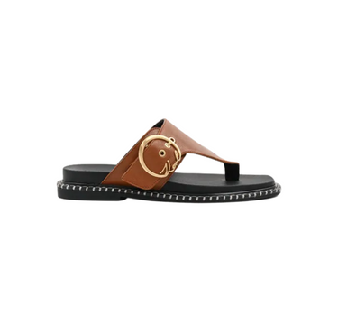 KARL LAGERFELD KLEO RINGBUCKLE TOEPOST