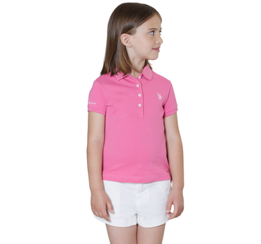 US POLO ASSN GIRLS MAIA BASIC POLO SHIRT