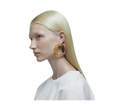 SWAROVSKI MILLENIA HOOP EARRINGS