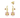 SWAROVSKI IDYLLIA EARRING SET OF 3