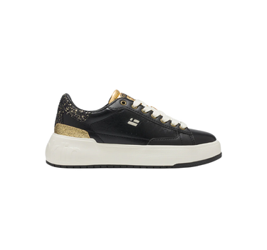D.FRANKLIN COURT '74 BLACK TRAINERS
