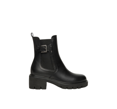 NERO GIARDINI LEATHER CHELSEA BOOTS