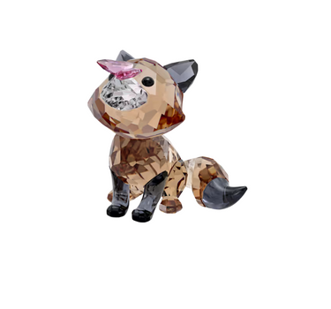 SWAROVSKI IDYLLIA FOX AND BUTTERFLY