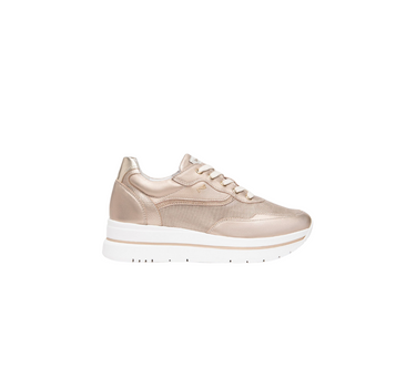 NERO GIARDINI WOMEN'S LEATHER TRAINERS