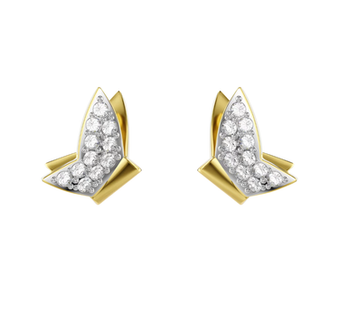 SWAROVSKI IDYLLIA LILIA STUD EARRINGS