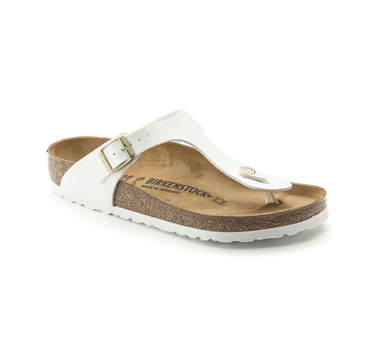 BIRKENSTOCK GIZEH BIRKO-FLOR PATENT REGULAR FIT