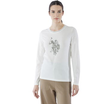 US POLO ASSN WOMEN BETS ROUND NECK T-SHIRT
