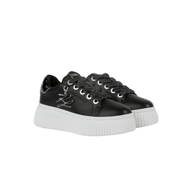 KARL LAGERFELD KREEPER LOW AUTOGRAPH KEYRING TRAINERS