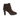 NERO GIARDINI BLOCK-HEEL BUCKLE DETAIL ANKLE BOOTS