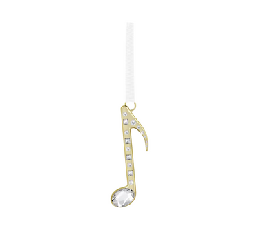 SWAROVSKI HOLIDAY MAGIC MUSIC NOTE ORNAMENT