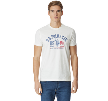 US POLO ASSN MEN MICK PRINT T-SHIRT