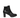 NERO GIARDINI LEATHER BLOCK HEEL ANKLE BOOTS