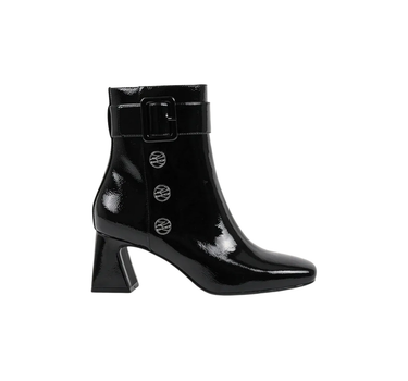 KARL LAGERFELD BEATA AUTOGRAPH RING ANKLE BOOTS
