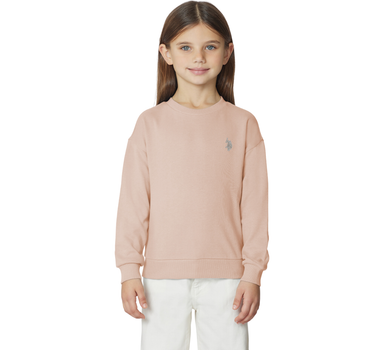 US POLO ASSN GIRLS CLOE CREWNECK SWEATER