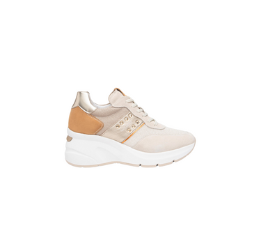 NERO GIARDINI WOMEN'S SUEDE TRAINERS