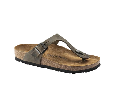 BIRKENSTOCK GIZEH OILED LEATHER WIDE FIT