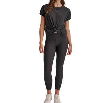 DKNY WOMEN KNOT FRONT T-SHIRT