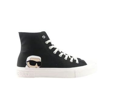 KARL LAGERFELD KAMPUS III HIGH CANVAS SNEAKERS