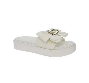 LAURA BIAGIOTTI WOMEN EMBELLISHED SLIDERS