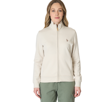 US POLO ASSN WOMEN REN FLEECE ZIP-UP