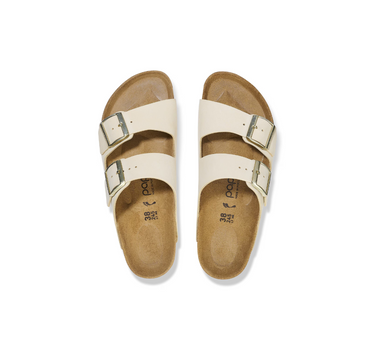 BIRKENSTOCK ARIZONA PAP FLEX PLATFORM NUBUK LEATHER NARROW FIT