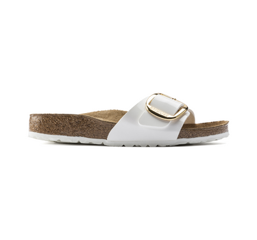 BIRKENSTOCK MADRID BIG BUCKLE BRIKO-FLOR PATENT NARROW FIT