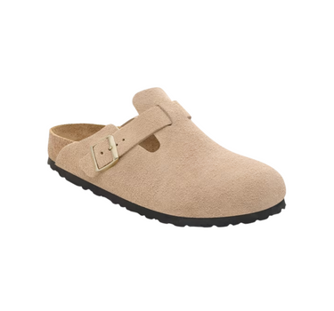 BIRKENSTOCK BOSTON SUEDE LEATHER NARROW FIT
