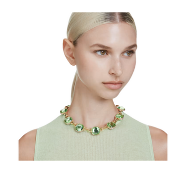 SWAROVSKI CHROMA TWIST TENNIS NECKLACE
