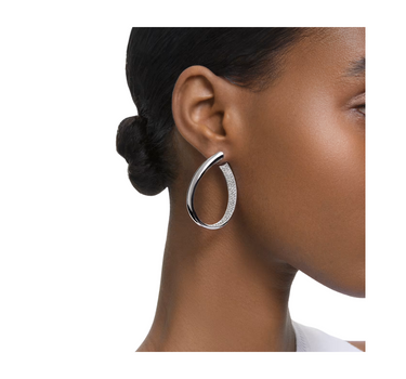 SWAROVSKI EXIST HOOP EARRINGS