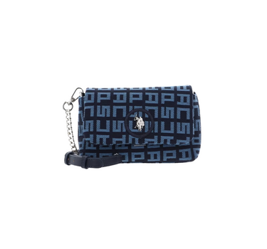 US POLO ASSN WOMEN JACQUARD S FLAP CROSSBODY BAG