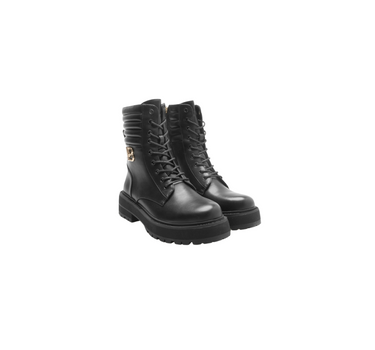 LAURA BIAGOTTI WOMEN'S BOOTS IN CALF BLACK