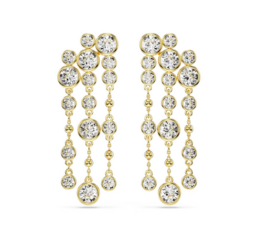 SWAROVSKI IMBER DROP EARRING