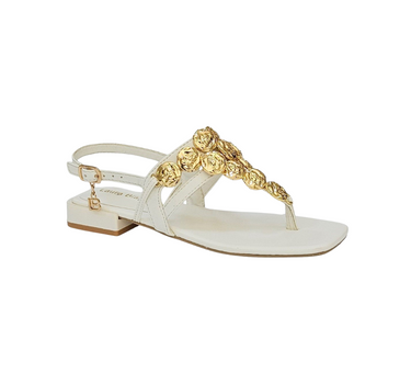 LAURA BIAGIOTTI WOMEN EMBELLISHED SANDALS