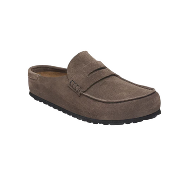 BIRKENSTOCK NAPLES WRAPPED SUEDE LEATHER NARROW FIT