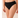 LA VIE EN ROSE HIGH WAIST CROCHET CHEEKY BIKINI BOTTOM