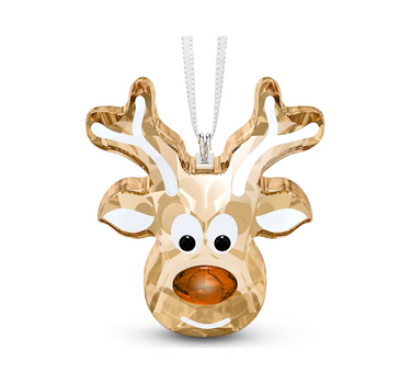 SWAROVSKI GINGERBREAD REINDEER ORNAMENT