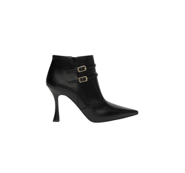 NERO GIARDINI LEATHER ANKLE BOOTS